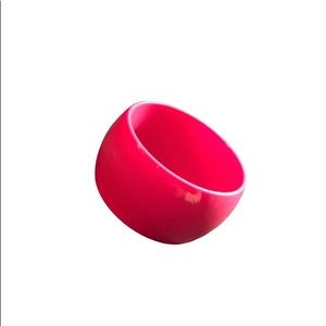 🆓 Pink Acrylic Bangle